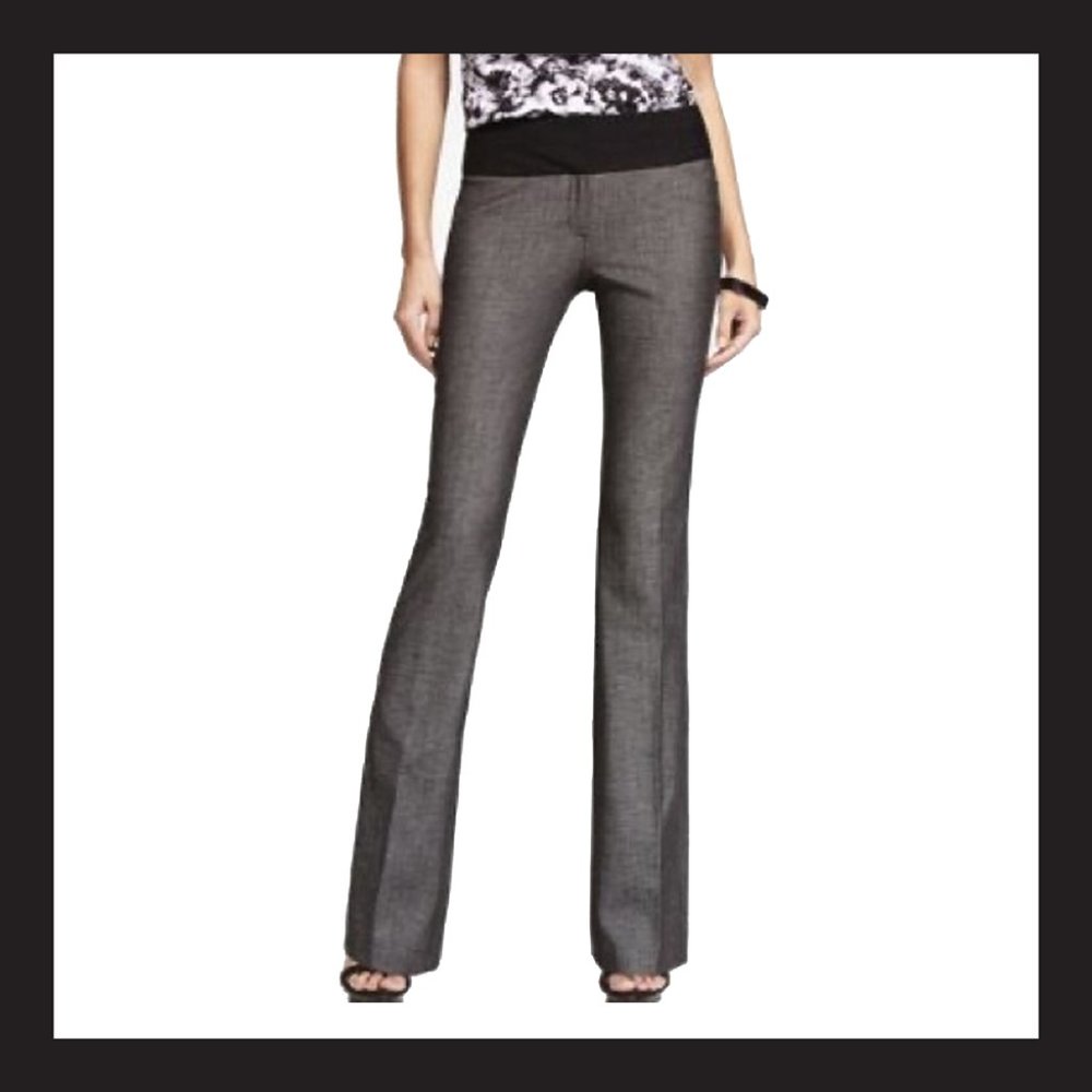 4 || express || GRAY EDITOR PANTS